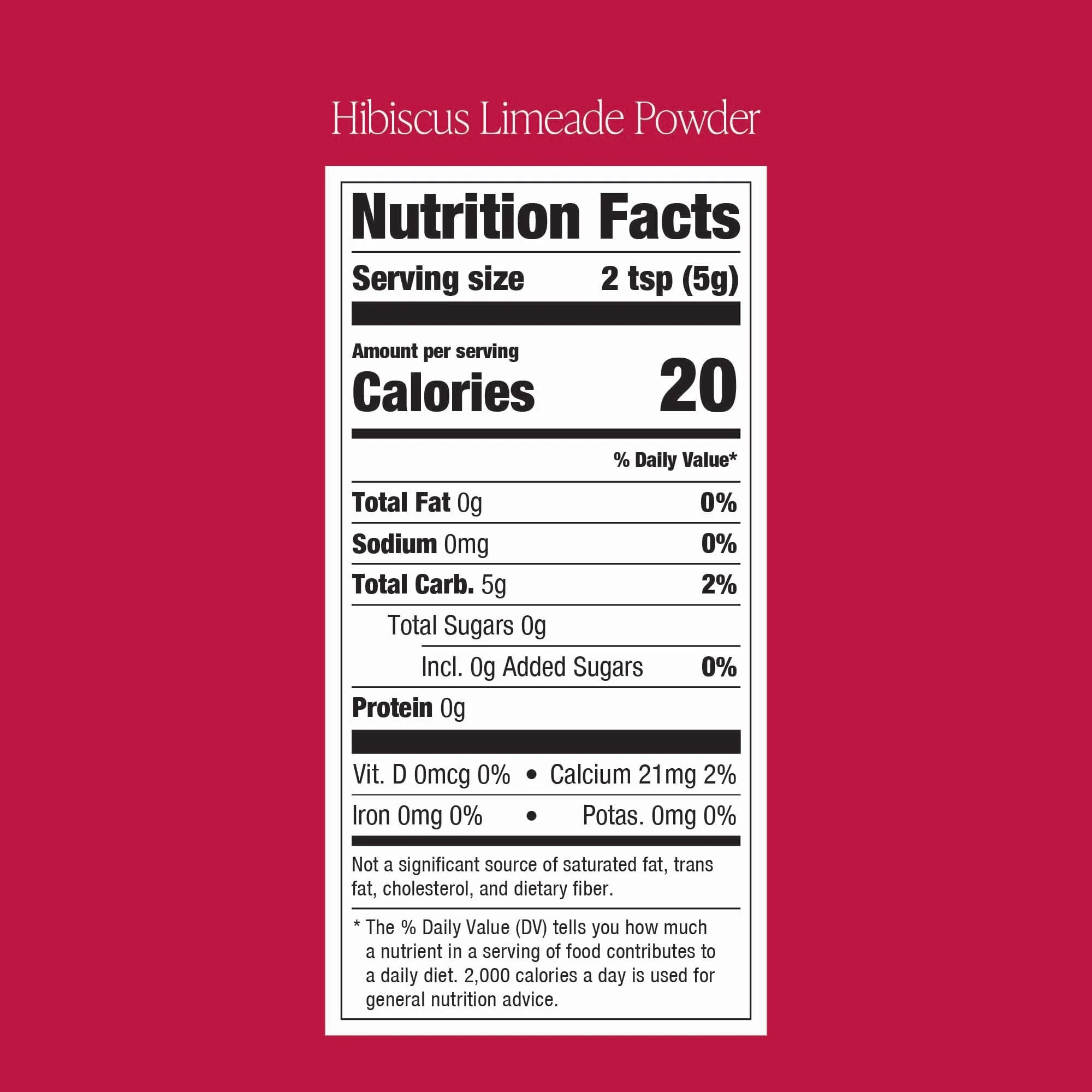 Hibiscus Limeade Powder - Image 3