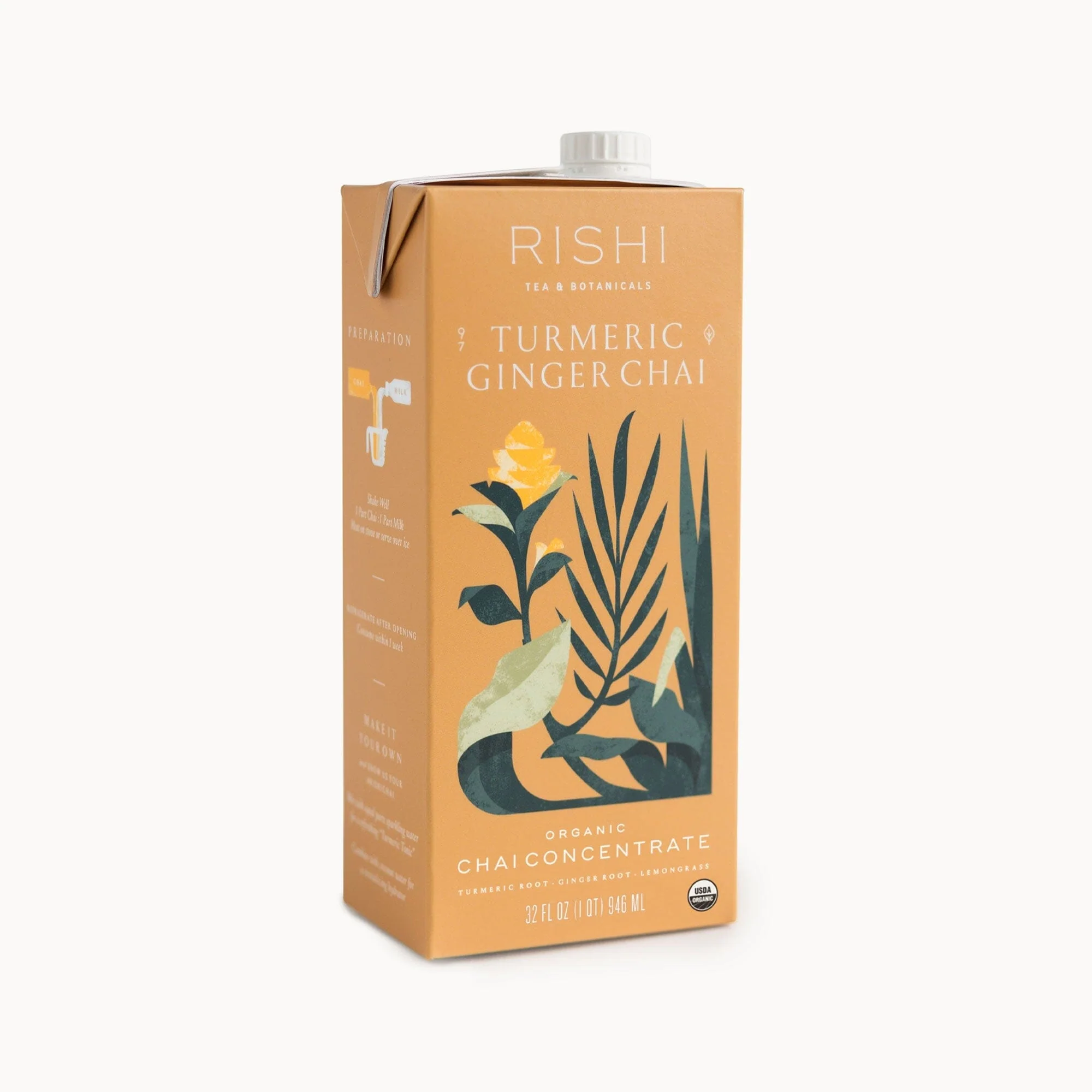 Turmeric Ginger Chai Concentrate