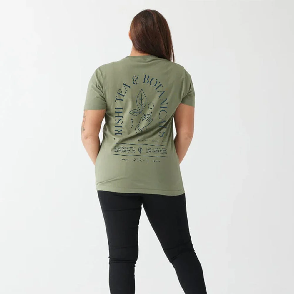 Rishi Weekend T-Shirt - Olive Green - Image 3