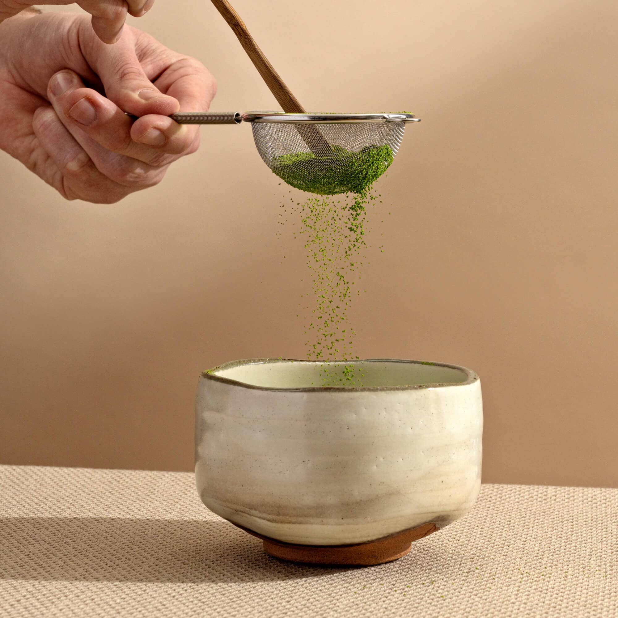 Wabi Sabi Raku Matcha Bowl - Image 5